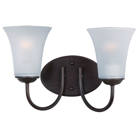 Maxim Logan 2-Light Bath Vanity 10052FTOI